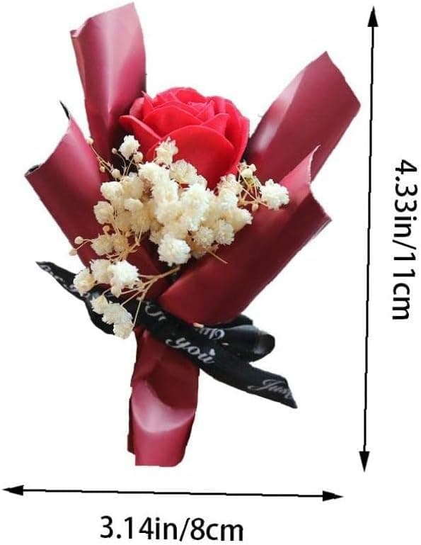 Bildiffusor, tørket blomsterbukett, billuftventilklips, billuftkondisjoneringsventilklips, bilinteriør -