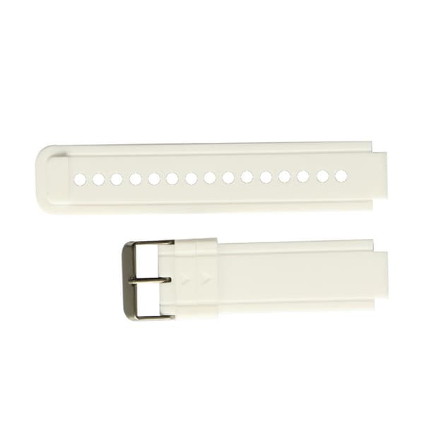 Hvit silikonrem for Garmin Vivoactive Acetate Smartwatch