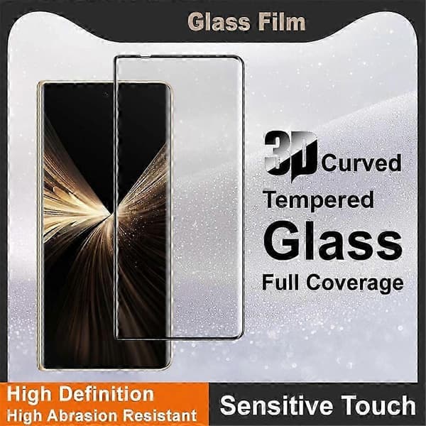 IMAK til Honor Magic V5 5G 3D Buet Hærdet Glas Skærmbeskytter