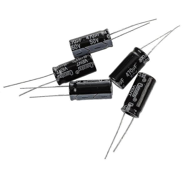 5 X 470uf 50v 105 Celsius Elektrolytkondensator 10x20mm