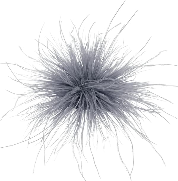 Fjerbrocher til kvinder, grå Dark Gray