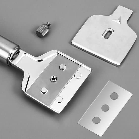 Ceramic Hob Scraper - with 12 Vervester Blades - For Induction/Ceramic Hobs - Professional Cleaning Scraper - For Kitchen Maintenance