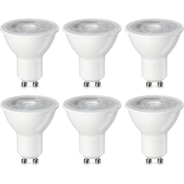 GU10 LED-spotlightlampa, 4,7 W, varmvit, 6-pack - Fei Yu