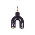 Splitter for hodetelefoner og mikrofon - 3,5 mm