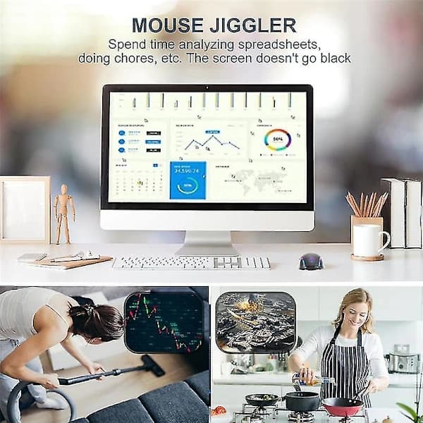 Wireless Gaming Mover Jiggler With On/Off Button