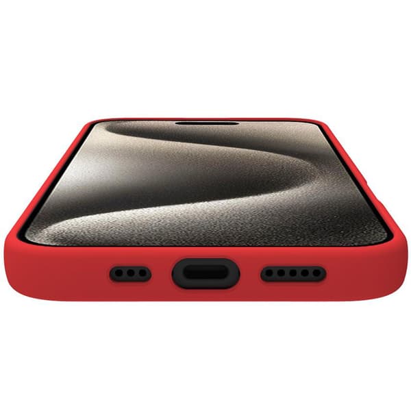 Cromo Soft gummietui iPhone 16 Pro Rød