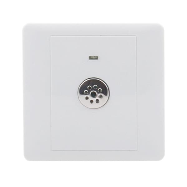 Voice-activated LED light switch with time delay, sound and light control, with light With light
