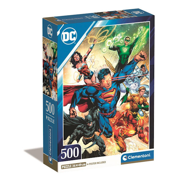 Palapeli 500 palaa CB High Quality Collection DC Comics Multifärg