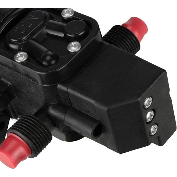 12V DC 70W Membranpumpe Selvsugende Vandpumpe Sprøjte Elektrisk, til Have Bilvask Caravan/Båd/Marine Båd RV Camper