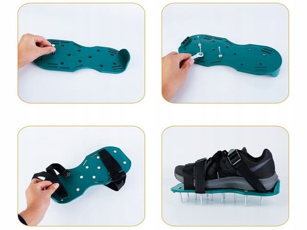 Plenlufter - Spikesko for lufting av plenen