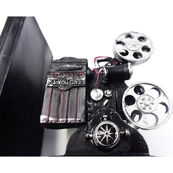 Bokstöd Kamera Filmprojektor Bokstöd Kraftiga Retro Förvaring Mode Kontor Studier CD Resor Utforskning (Endast Bokstöd, Böcker Ingår Ej)