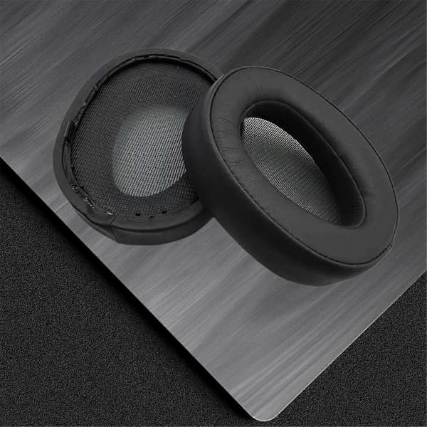 1 Pair Sponge Earpads for MDR-100AAP 100A H600A Headset Cushion Covers Earpad Replacement Titanium