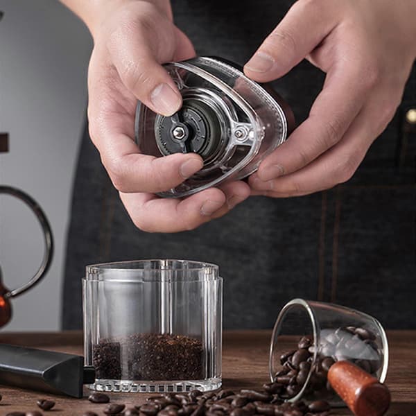 Manual Coffee Grinder Hand Coffee Mill with Internal Adjustable Setting for Pour Over Drip Coffee French Press