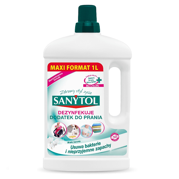 Sanytol Desinfeksjonsvask Tilsetning Hvite Blomster/ 1000 ml 1