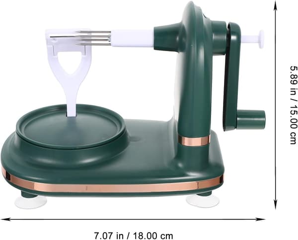 Manual Fruit Peeler Hand-cranked Kitchen Peeling Tool for Pears and Fruits