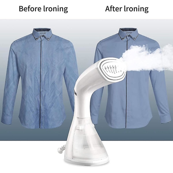 Steamer kompatibel med klær, 1500w håndholdt klesdamper, bærbart stoff dampstrykejern Automatisk avstengning av lekkasje