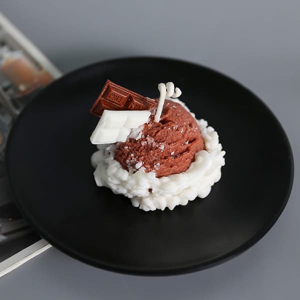 2 Pieces Half Chocolate Silicone Molds, Chocolate Mold for Fondant