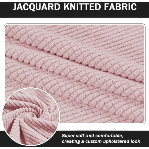 2-delt krakktrekk – Vaskbare, elastiske, slitesterke – For bar, stue – 30-36 cm rosa