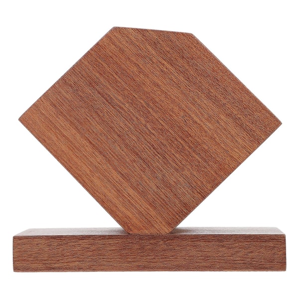 Keskipiste Pöytäkoristeet Lounaslautasliinateline Koristeellinen lautasliinateline Kotiin case Bambu Napsa Rack 15x13.5cm