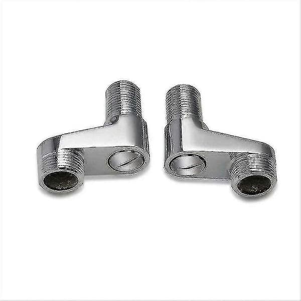 2-paknings badekarbatteriadapter, justerbar svingarm, 25 mm, 20 mm, dusjbatteri, baderomsbatteri, solid messingbatteri B-ZZY(F2)