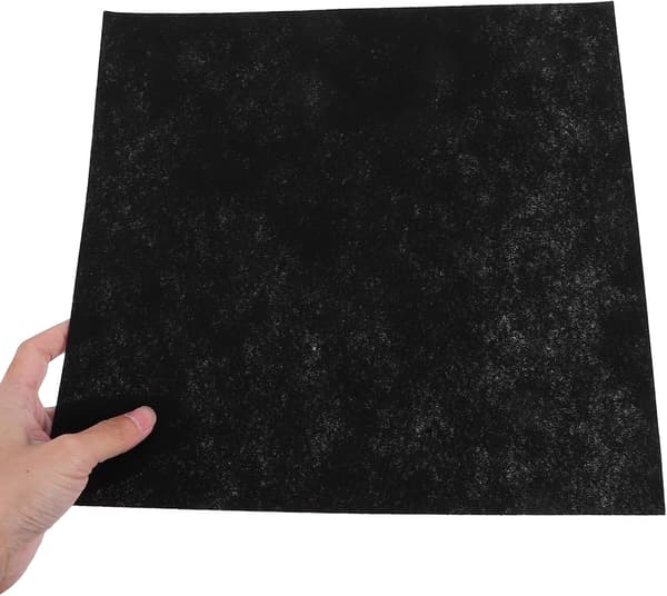 20 sorte filtkvadratiske stofstykker til håndværk DIY syning bløde stofark til kunstprojekter og patchwork 30x30cm