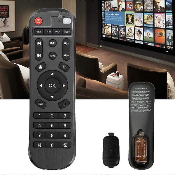 Fjernkontroll for Android TV-boks H96 Universal Fjernkontroll Erstatning