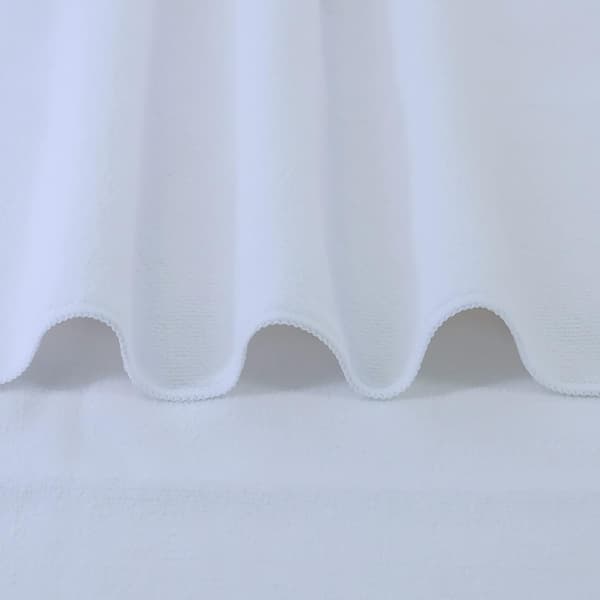 Professionelt hurtigtørrende mikrofiberhåndklæde til hår, 2 stk. (35 x 70 cm, hvid)