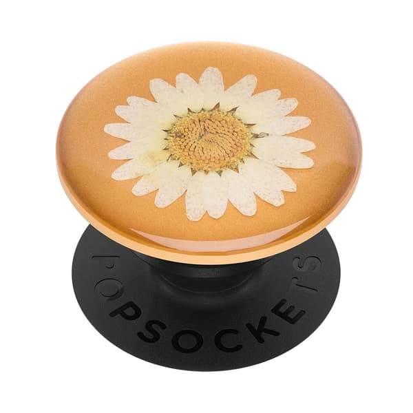 Pressed Flower White Daisy Avtakbart grep med stativfunksjon Premium Multifärg