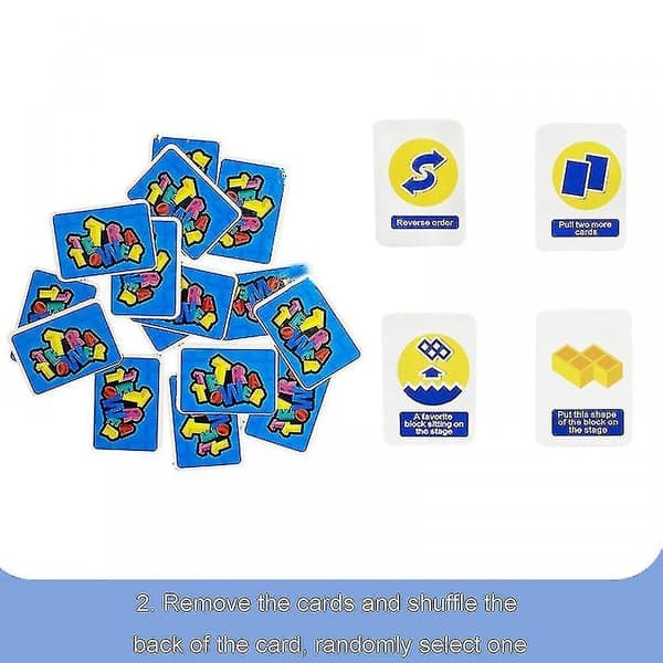 48 Pcs Tetra Tower Balance Stacking Blocks Game, 100% New