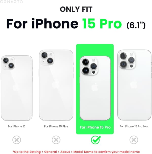 3-lags flydende silikonecover til iPhone 15 Pro (6,1 tommer) - Fuld beskyttelse, stødsikkert, pink