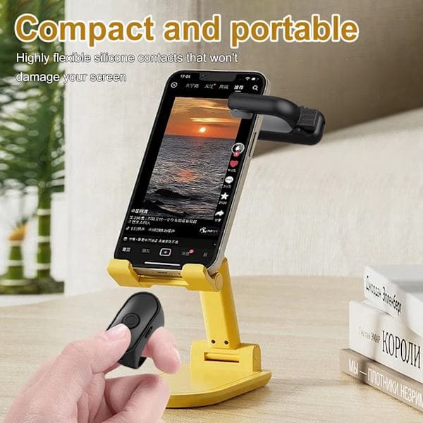 2-in-1 Page Turner Remote Control Lightweight E-book Page Turner Record Triggers Remote Control for Kindle Paperwhite Accessories
