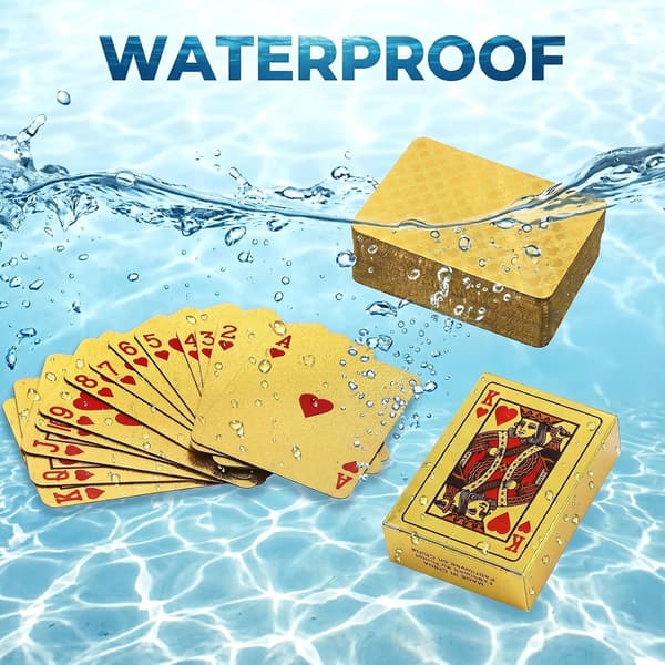 10 lekar minispelkort, 1,5\" x 2\" små plastpoker kort