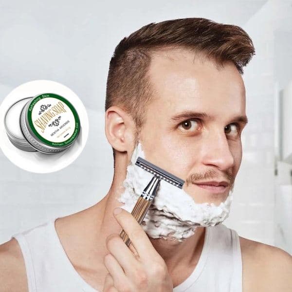 Barberskum til mænd Rig mild sæbe Skånsom barbering - salgssted 2 2 2 2
