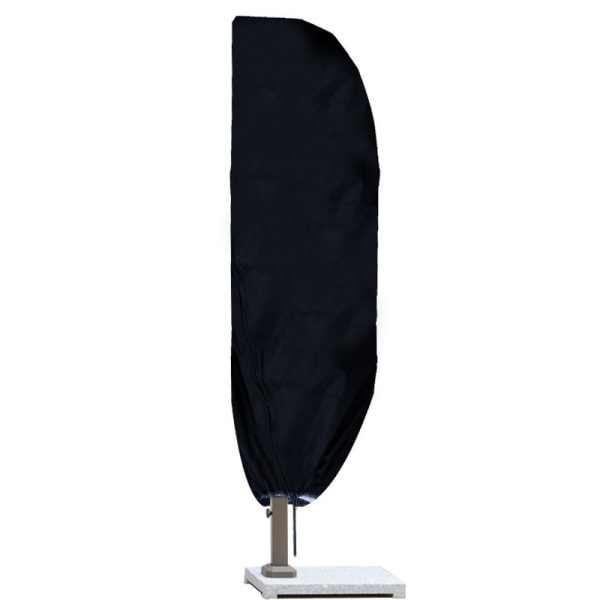Sateenvarjon cover vedenpitävä ulkona UV-suojattu sateenvarjon cover vetoketjulla (Fit Offset Umbrella 9ft-12ft)