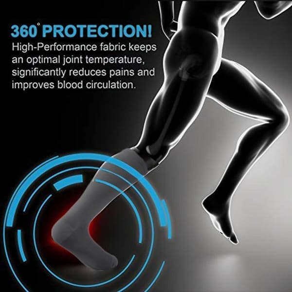 Compression Socks: Increase Circulation, Relieve Pain, Unisex Beige S