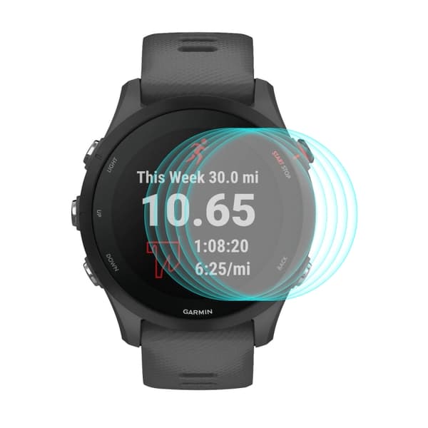 5 kpl Garmin Forerunner 255 0,2 mm 9H karkaistu lasi näytönsuoja kellokalvo