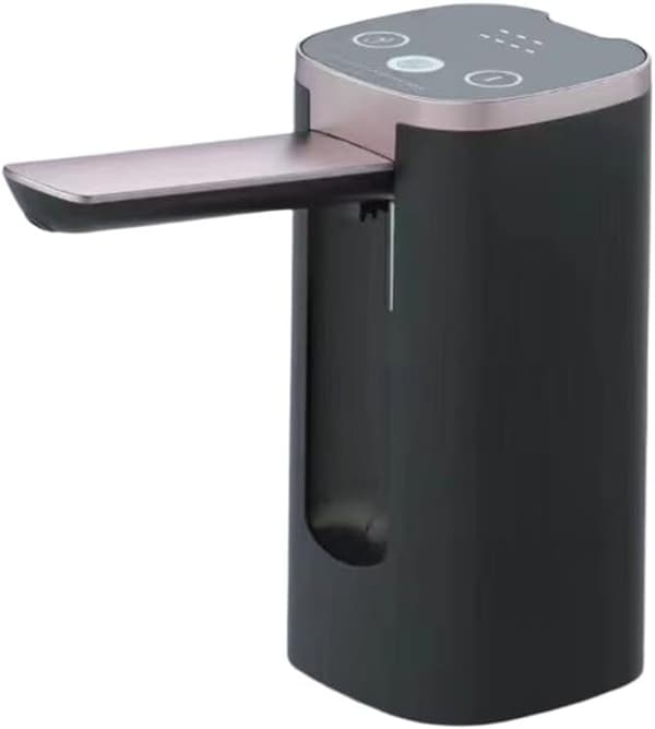 1 X Pump Fingeravtryck Elektrisk Vatten Barnlås Digital Display Pump (svart)