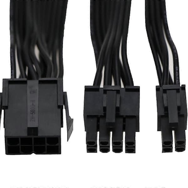 EPS12V CPU 8-pin hun til CPU ATX 8-pin og ATX 4-pin han strømforsyningsforlængerkabel