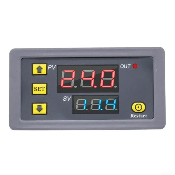 T3230 Time AC 20A 0-999 timer automatisering og programmerbart relæ 110-220V med dobbelt LED-display forsinkelse til elektrisk styring