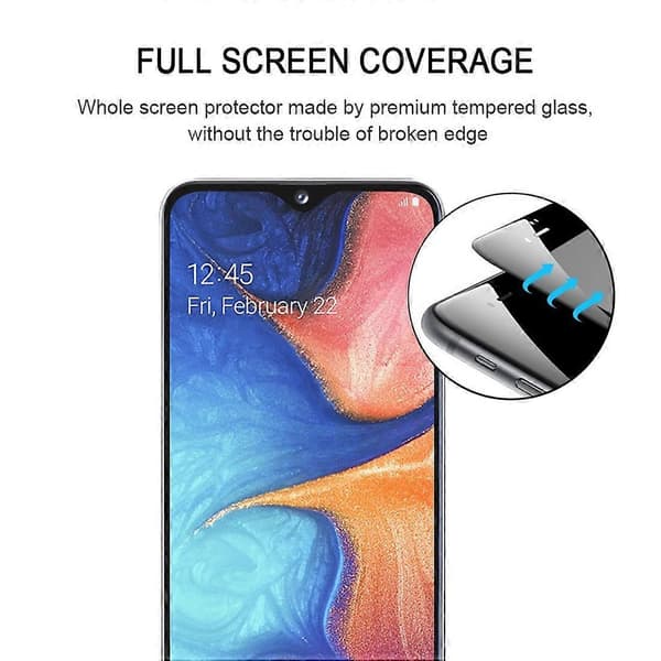 25 pcs Full Adhesive Full Coverage Tempered Glass Film Screen Protector for Galaxy A7 (2018) Not Specified Not Specified