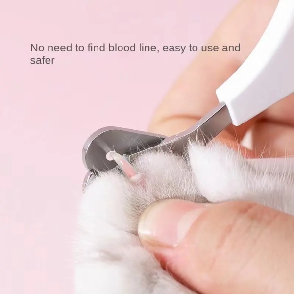 Circular Cut Hole Cat Negleklippere og trimmere - Unngå overskjæring av kjæledyrnegleklippere for hyperaktive katter som liker å slite