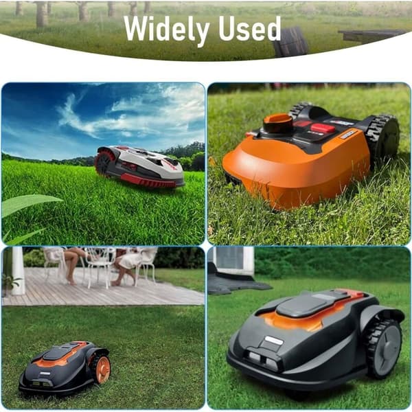 Replacement Disc for Robotic Lawn Mower, 6-Blade Rotating Disc + 6 Blades, Compatible with WORX/Landxcape/Kress/Einhell (LGL)
