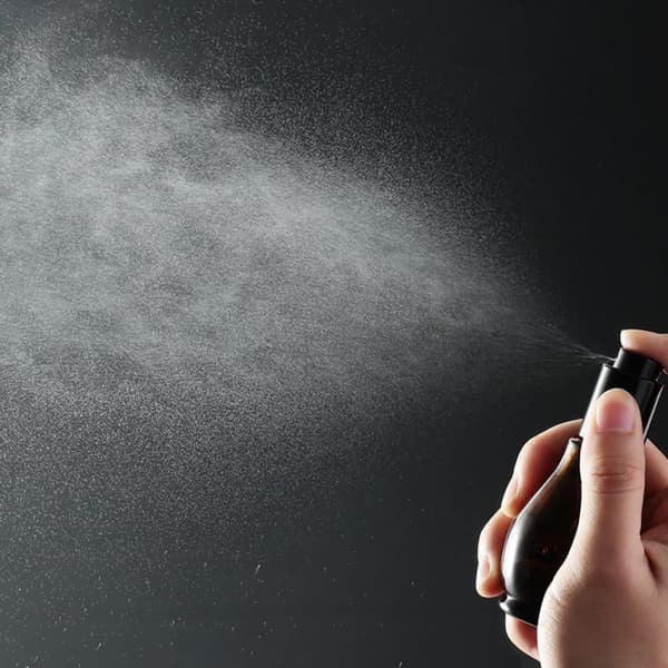3 stk. påfyllbare glasssprayflasker for reise eteriske oljer