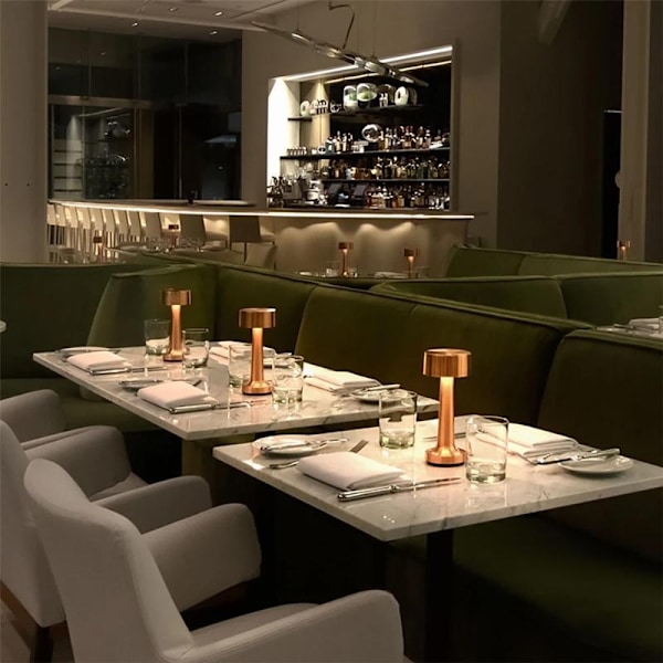 Bordlampe med touchfunktion 2-pak - WELLNGS gold