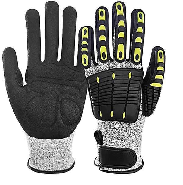 Anti-collision Shockproof Garden Gloves Size L - Cut/Pressure Resistant, for Work