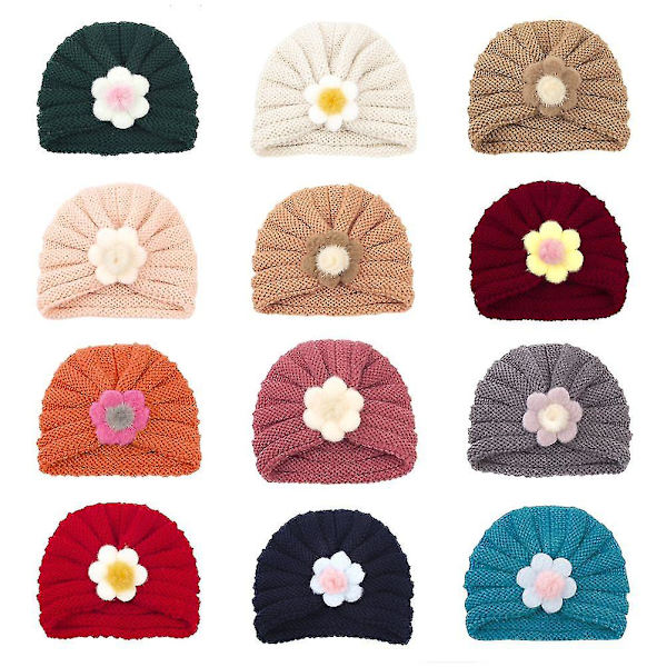 Barnelue for barn, utendørs babylue, beanie-lue for gutt og jente, søt vinter- og høstlue