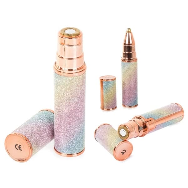 Rechargeable Epilator / Shaver 2in1 for Face and Eyebrows Pink