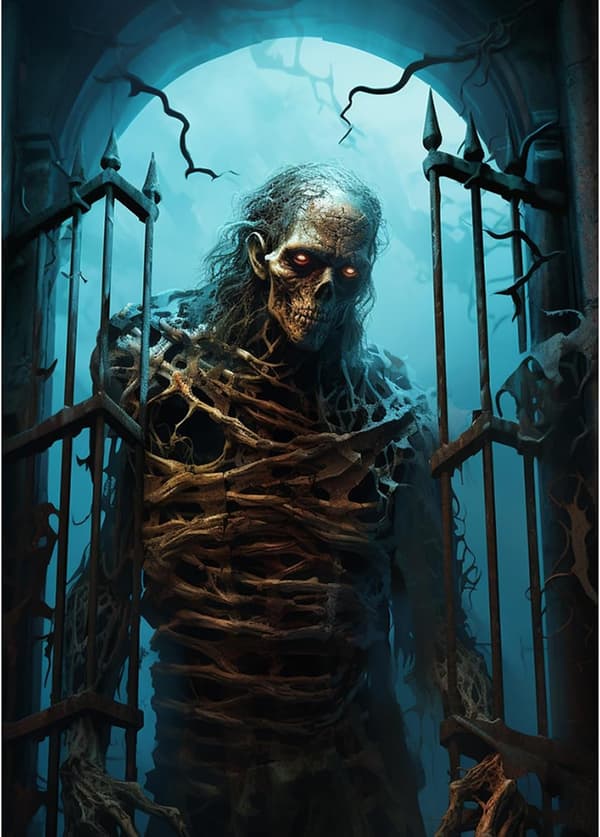 5D Diamond Painting Kit (Skeleton)