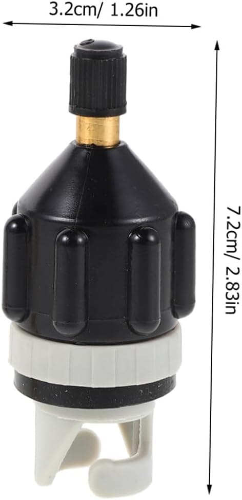 Bil Luftpumpe Ventiladapter 13 mm Gevind Oppustelig Båd Pumpe Tilslutning