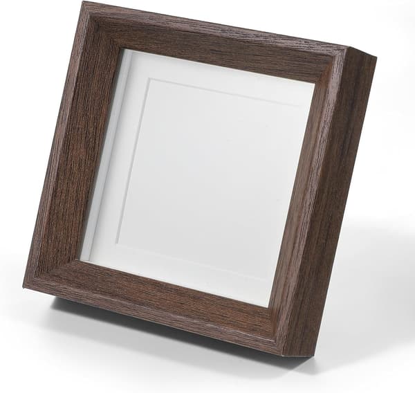 4x4 Shadow Box billedramme, lille bryllup,